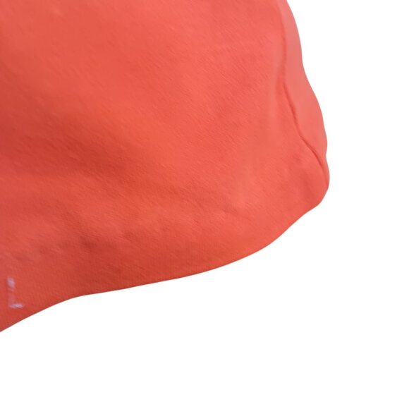 Women's S/M Single Stitch Vintage Orange Sleeveless Scoop Neck Tank Top 1960's - Picture 3 of 6